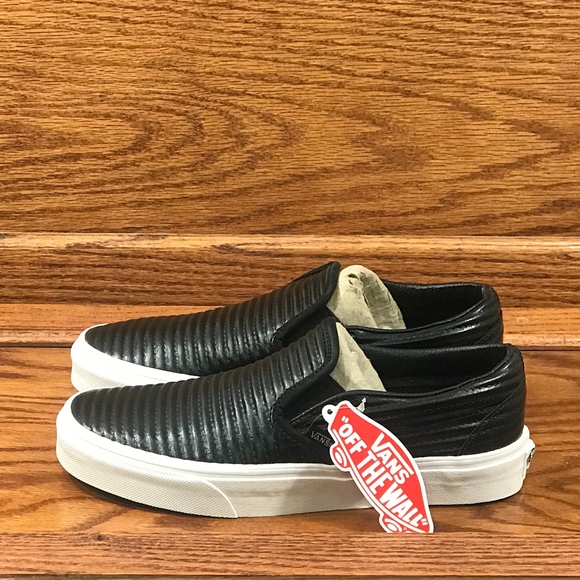 vans slip on moto skate shoe